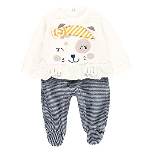 Pelele Bebe Niña - Pijama Bebe Recién Nacido – Pelele Invierno de terciopelo con volante – Pijama bebe niña de 0 meses a 24 meses - Ropa de regalo para Bebe Niña