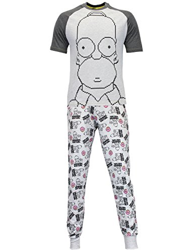 Pijama Simpsons hombre – Pijama para hombre -pijama Los Simpsons dibujos