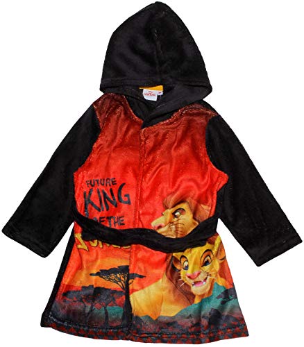 Disney Lion King Boys Robe Dressing Gown - 3-4 Years - Navy