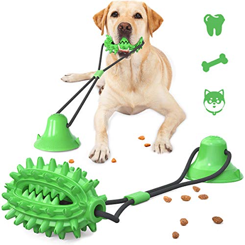 TruuMe Juguetes para Perros, Multifunction Pet Molar Bite Toy, Juguete Molar para Perros Hecho de Goma Termoplástica, Limpieza de Dientes con Función de Cuidado Dental para Perro(Perro pequeño)